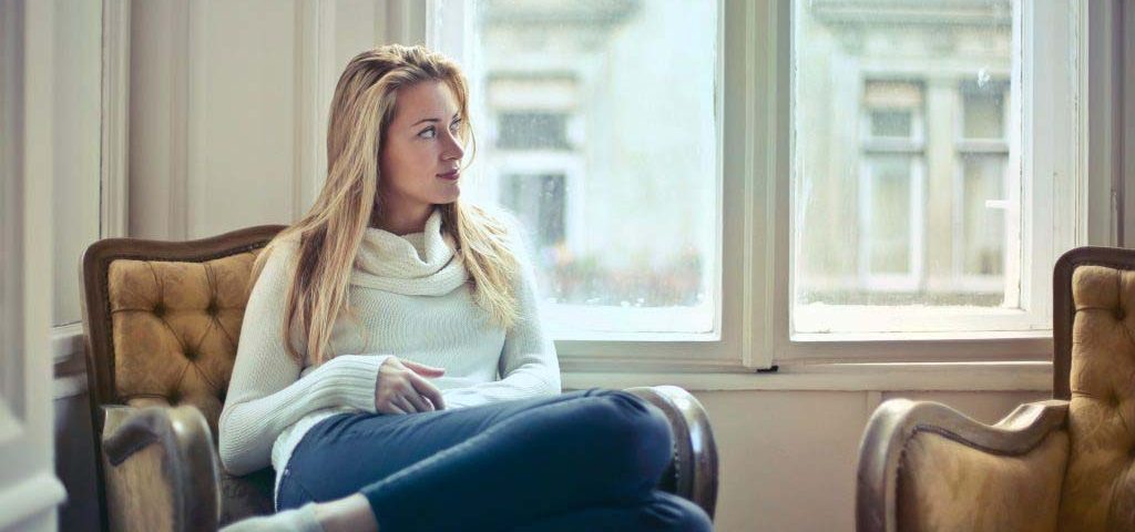 girl contemplating