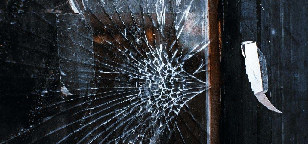 broken glass