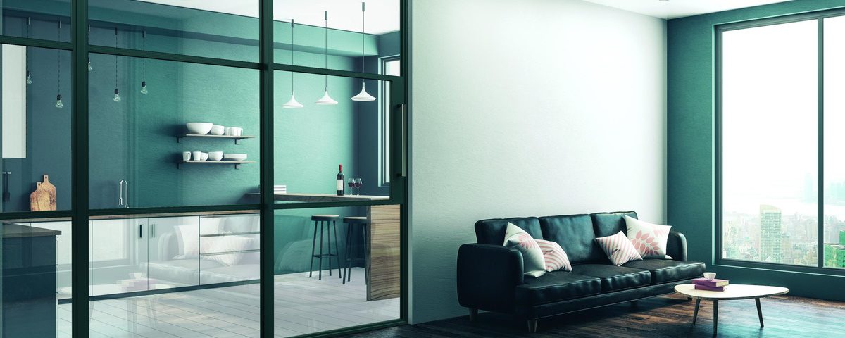 Aluminium internal doors - new interior trend