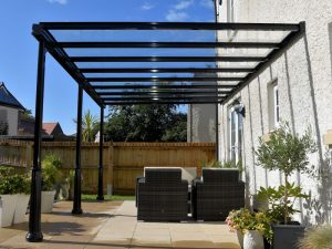 Glass veranda installations