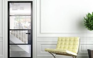 Internal aluminium doors